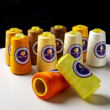 Customized 100% Polyester Spun Yarn Manufacturer: Color Dyed 40s/2, 40/2, 402 Sewing Thread for Large Orders (3000 Yards, 20000 Pcs)