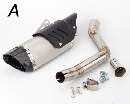 Motorcycle exhaust pipe suitable for TRK 502C big devil 502C modified mid-Link Pipe exhaust pipe