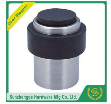 SZD SDH-012SS finished powerful magnetic 304 stainless steel heavy duty rubber magnetic metal glass sliding funny door stopper