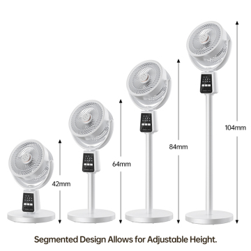 7`` Rechargeable Standing Remote Fan DP-7641A