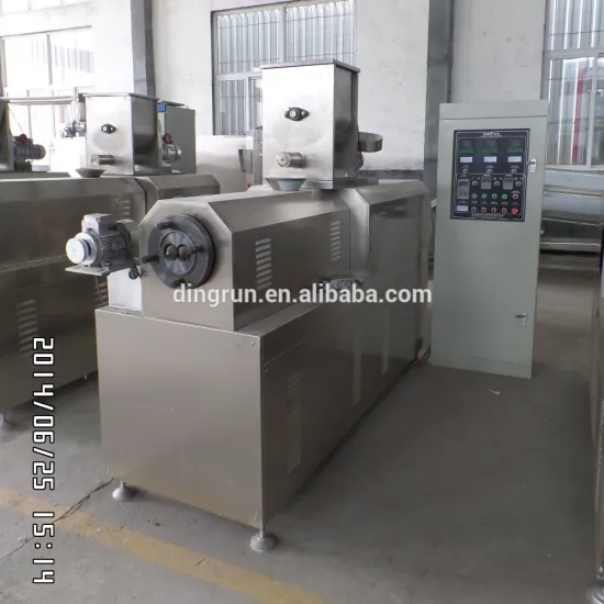ornamental fish feed production extruder price