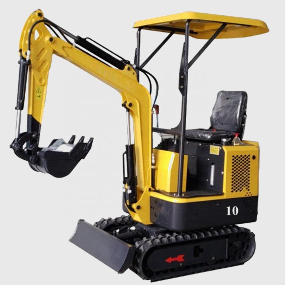 Zero swing mini excavator 1000kg micro mini digger