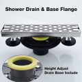 SUS 304 Stainless steel shower linear floor drain