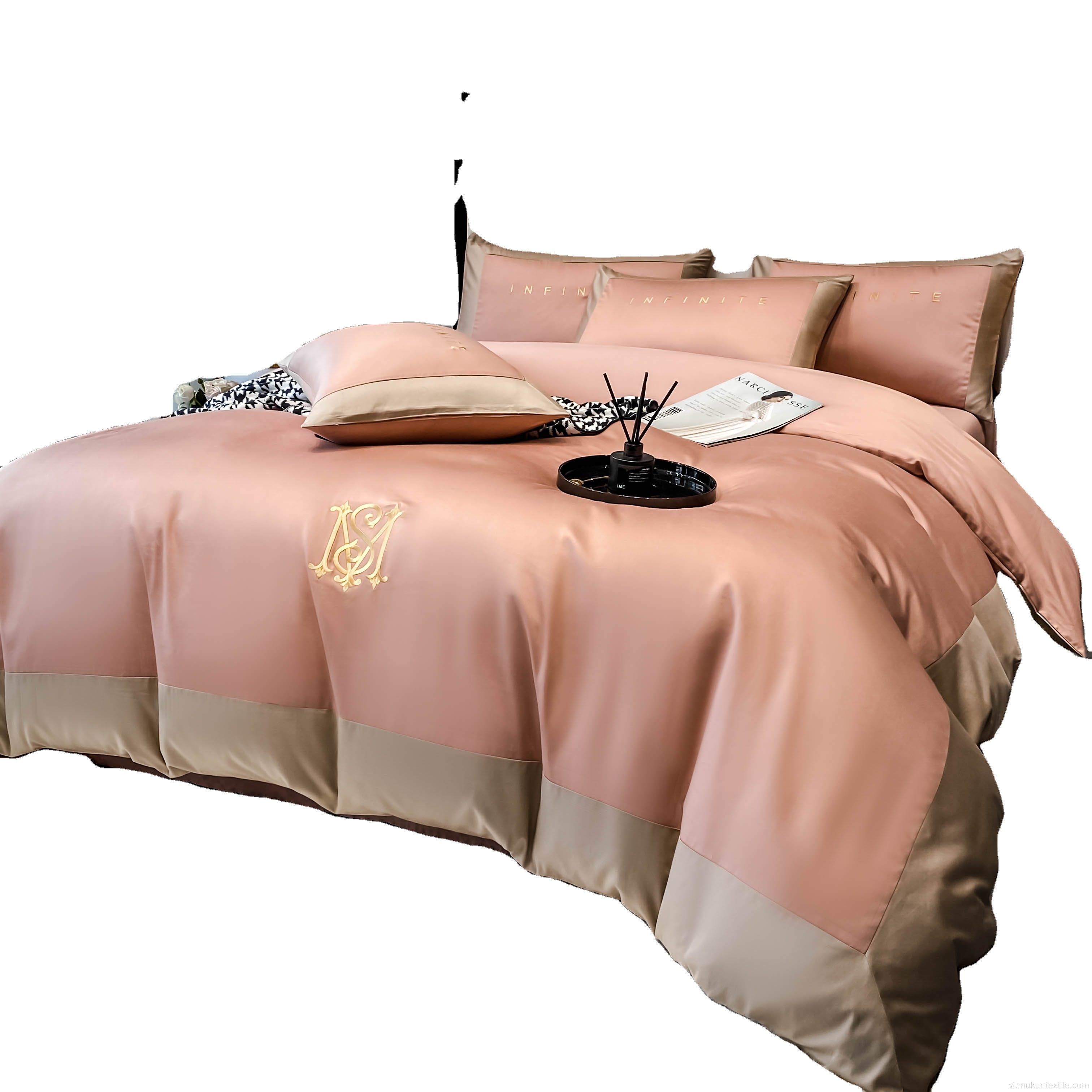 Bộ đồ giường dành cho bàn trải giường rắn Bộ đồ cotton 100% Cotton Cotton