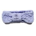 Microfiber women washing face spa headbands