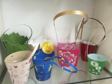 OEM printed plastic flower tray