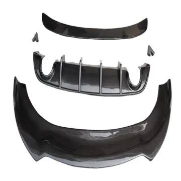 Carbon Fiber Front Lip Rear Diffuser Spoiler for Dodge Charger - Brilliant Quality