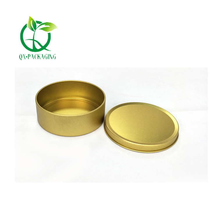 Gold Candle Tins