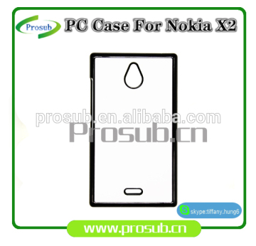 sublimation heat transfer plastic blank diy cell phone case cover skin for SFP-Nokia X2