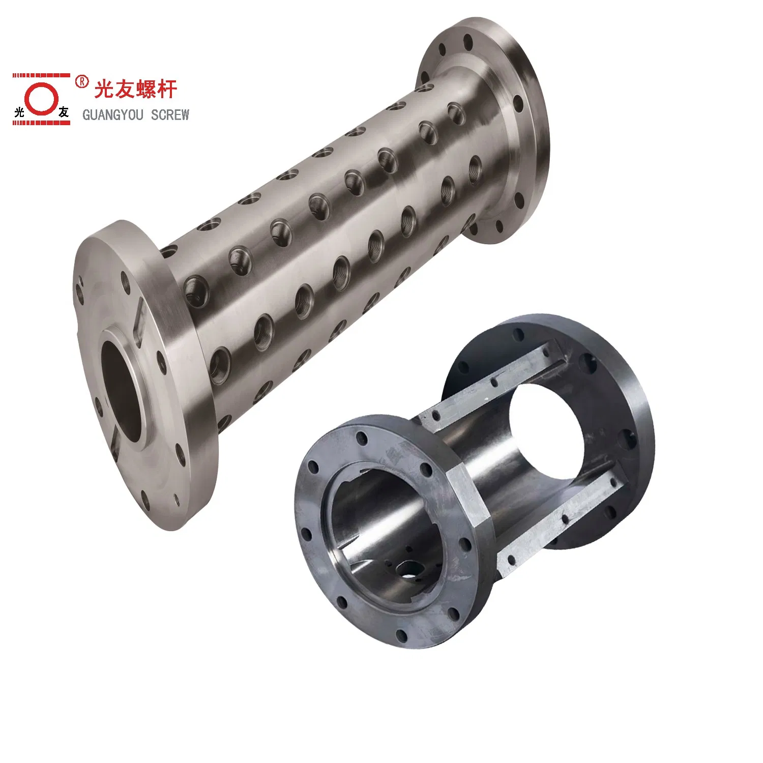 Șurub și cilindru pentru extruder bimetalic acoperit cu stellit