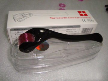 Medical Genuine Dermaroller Derma Microneedle Roller 540 Titanium Needles For Wrinkles