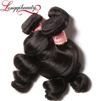 100% cheap Remy Wavy Hair Weaving