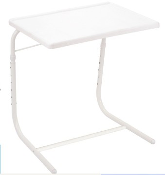 Adjustable Tray Table with Plastic Board