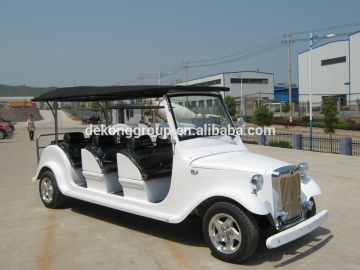 EEC/ECC/CE 72V 5Kw luxury electric sightseeing classic car