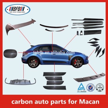 carbon products manufacturing companies for Macan bodykits