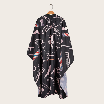 High Quality Custom Waterproof Barber Cape Apron with Hook