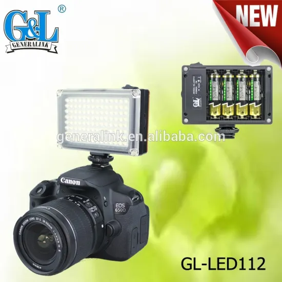 GL-LED112 led lights for photography