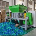 Single-double shaft shredder machine