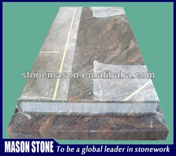 Book shaped granite funny tombstone