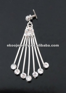 Magnet Dermal Anchor Body Jewelry With Titanium Dermal Bases