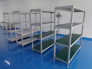 組立ライン用ストレージシェルフ
