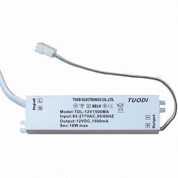 Power Supply for LED Lighting with 18W Output Power and 85-277V AC Input Voltage