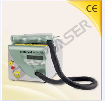 Laser Birthmark Removal Q-switch Nd Yag Laser Tattoo Removal Machine , Tuv Ce