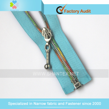 5# Nylon Zipper Colorful Teeth