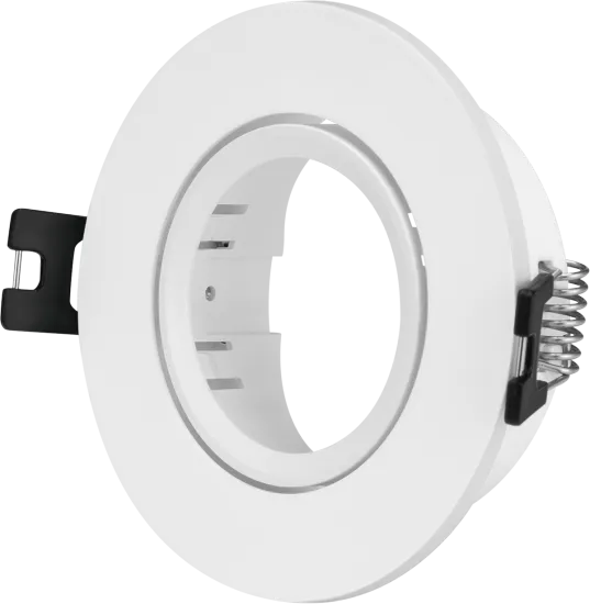 Indoor Modern Recessed LED Downlight Fixtures: Plastic Anti-Glare Housing