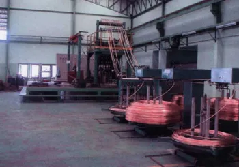 Upward Continuous Casting Machine For Oxf Copper Rod Production