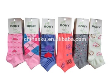 High quality cotton women ankle sock
