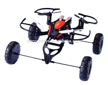 Weccan F20 2.4G triphibious quadocopter with Land/water/flight modes