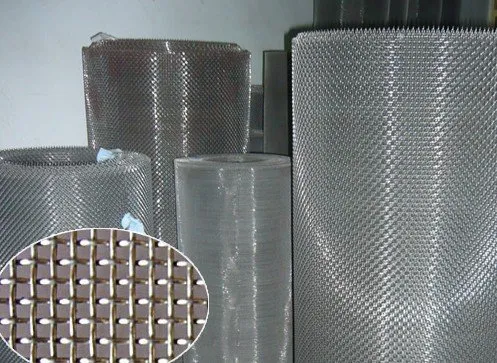 Single Layer Sus316304l Stainless Steel Woven Wire Mesh Cloth With Reasonable Structure