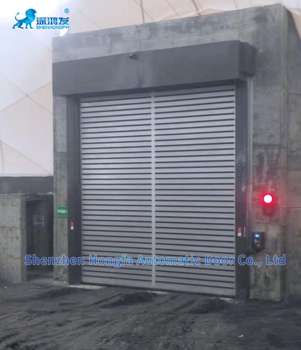 Cement Plant Spiral High Speed Roll Up Doors