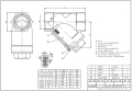 Silicon Sol Casting Y Strainer