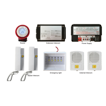 2017 Hot Selling Elevator Intercom Systems: Master & Extension Intercoms with Buzzer