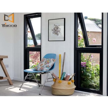 High-Quality Tegood Double Glazed Commercial Aluminum Awning Windows for Apartments