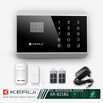 touch pad GSM alarm