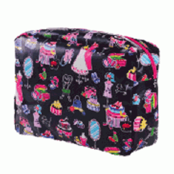 Fashionable and gorgeous women's hand-held cosmetic bag