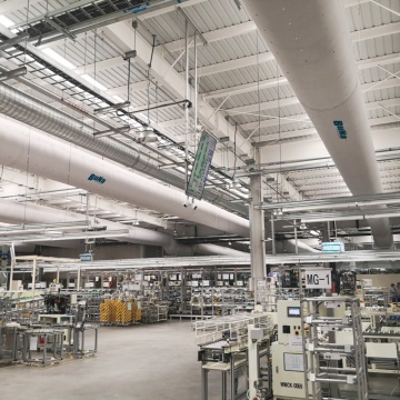 Fiberglass Fabric Air Duct Solutions
