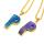 Colorful Crystal Alphabet Letter Pendant Necklace