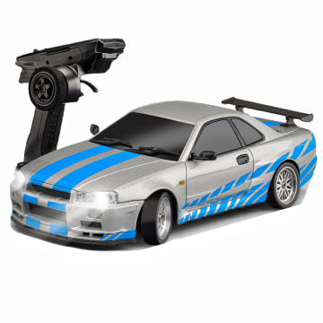 2024 RC 1:18 Nissan GTR R34 à quatre roues motrices