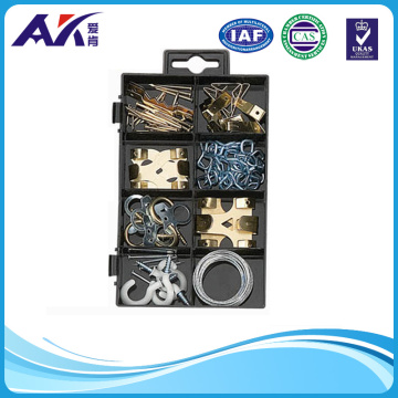 PS Box Packing Assorted Photo Frame Hanging Hooks Kit
