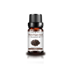 Harga grosir 100% ekstrak tanaman murni aromaterapi spa makanan minyak lada hitam minyak esensial
