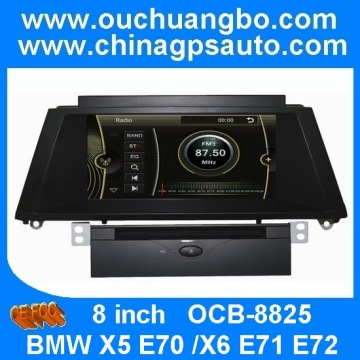 Ouchuangbo car dvd with gps navi for BMW X5 E70 with bleutooth iPod head unit radio