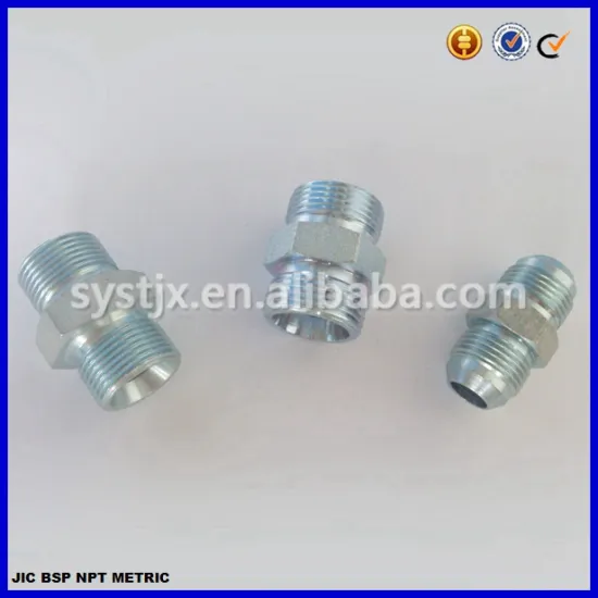 China supplier hydraulic BSP to NPT thread adapter