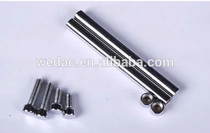 Transparent pegged acrylic photo fame