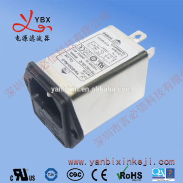 general purpose filtered power entry modules with double fuse holder