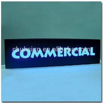 LED illuminated sign board attractive LED sign