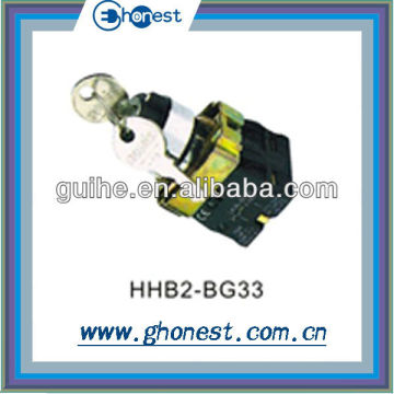 Push button switch with key XB2